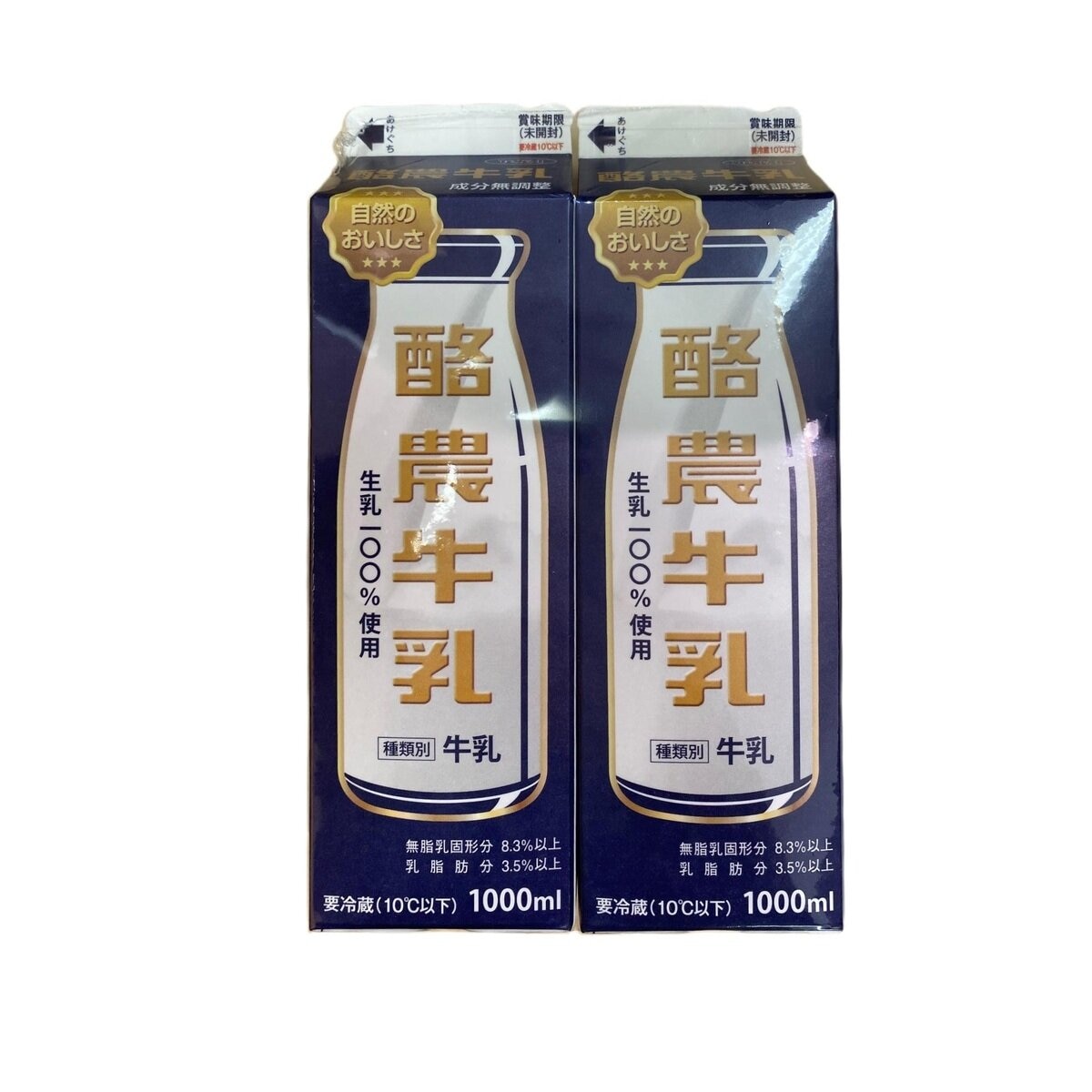 東海牛乳 酪農牛乳 1L x 2本 東海牛乳 酪農牛乳 1L x 2本