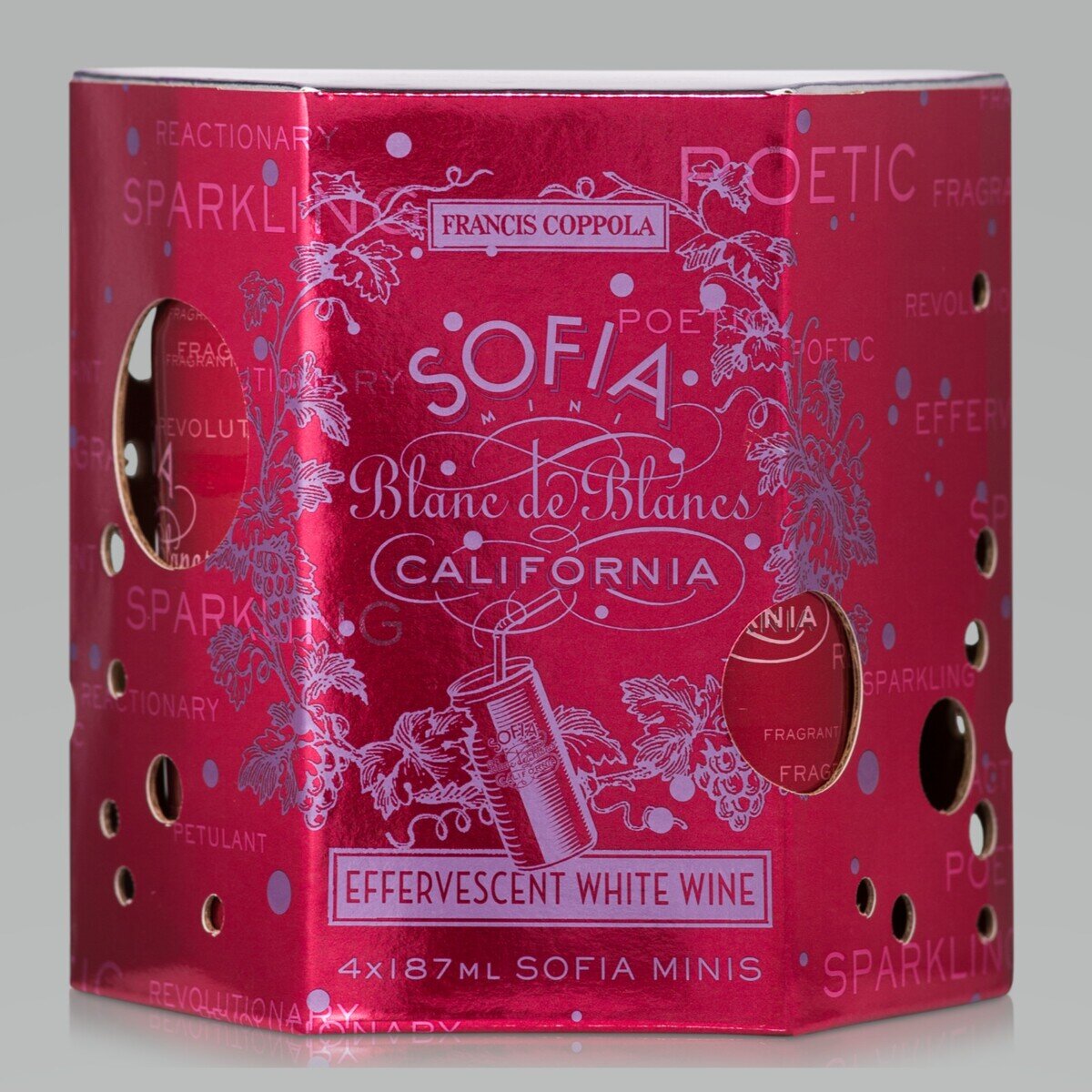 コッポラ・ソフィア  ブラン デ ブラン 187 ml x 4缶