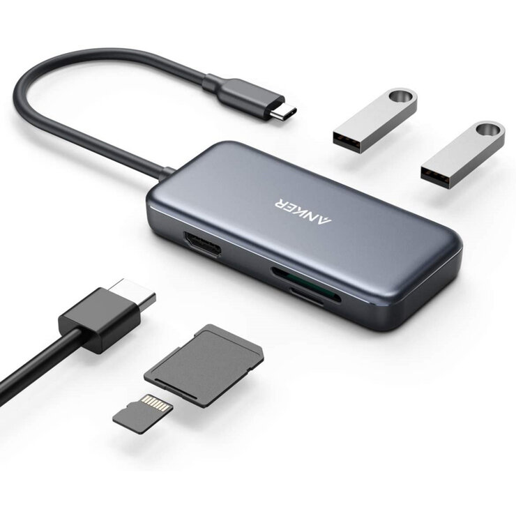 Anker(アンカー)USB-C ハブ Premium 5-IN-1 Anker(アンカー)USB-C ハブ Premium 5-IN-1