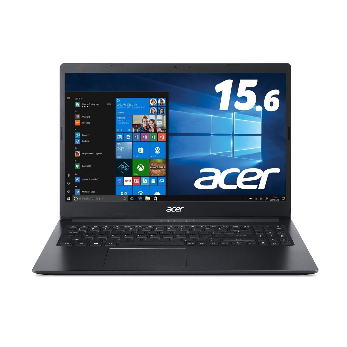 acer Aspire 3 15.6インチ ノートPC A315-34-F14U/KF