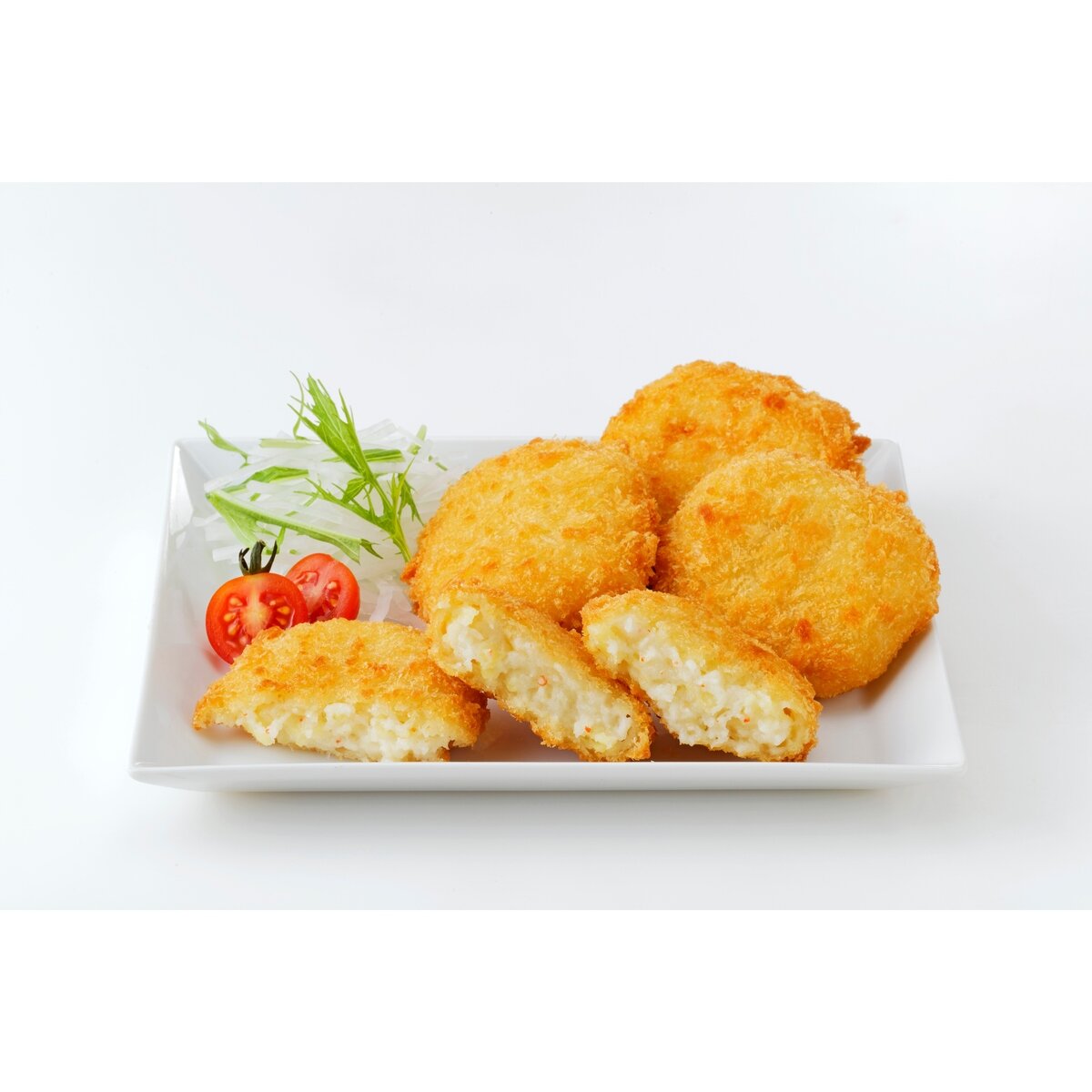 【冷凍】ほたて 紅ずわいがにクリームコロッケ 8個 x 各5袋