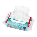 プラスハート 口腔ケア用ウエットシート マウスティシュー 無香料 60枚入 日本製 ノンアルコール フタ付き