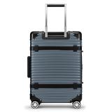 ランツォ スーツケース バイキング 24インチ 47L グレー X ブラック