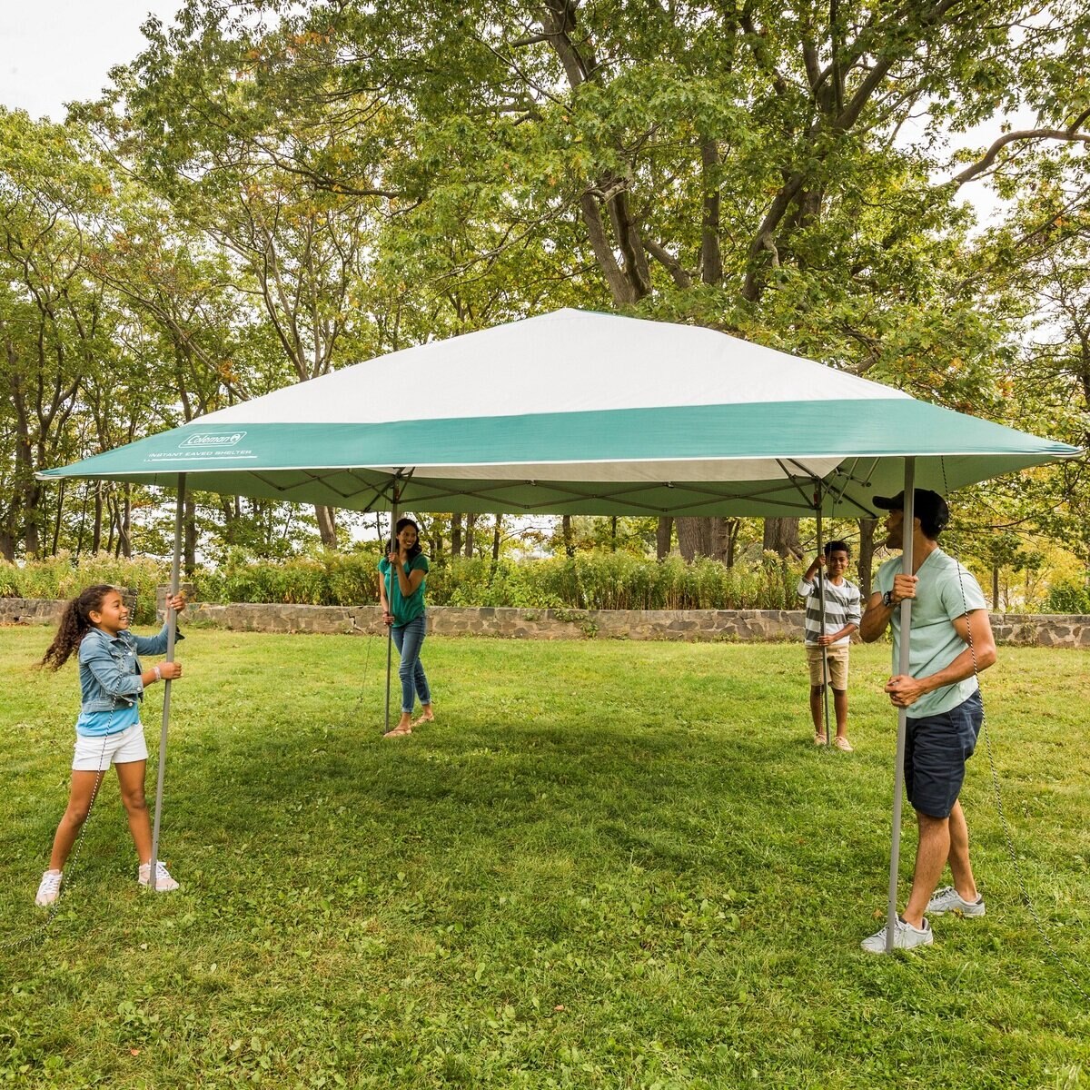 ☆新品☆ColemanコールマンEZインスタントシェルター 約4 x 4mテント