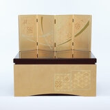 ひな人形 親王収納飾り 4M12-CS-204