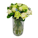 スプリングギフトブーケ ホワイト 母の日期間配送 お届け日5月10日～5月14日