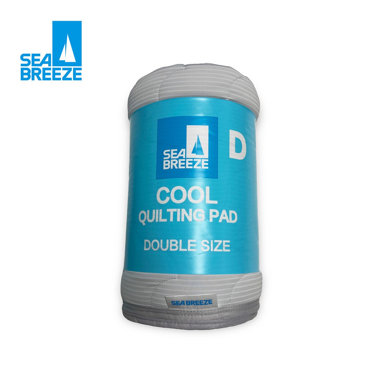 シーブリーズ 冷感敷きパッドシーツ ダブル グレー