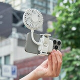 ライフオンプロダクツ スマホも挟める薄型クリップファン 3個セット
