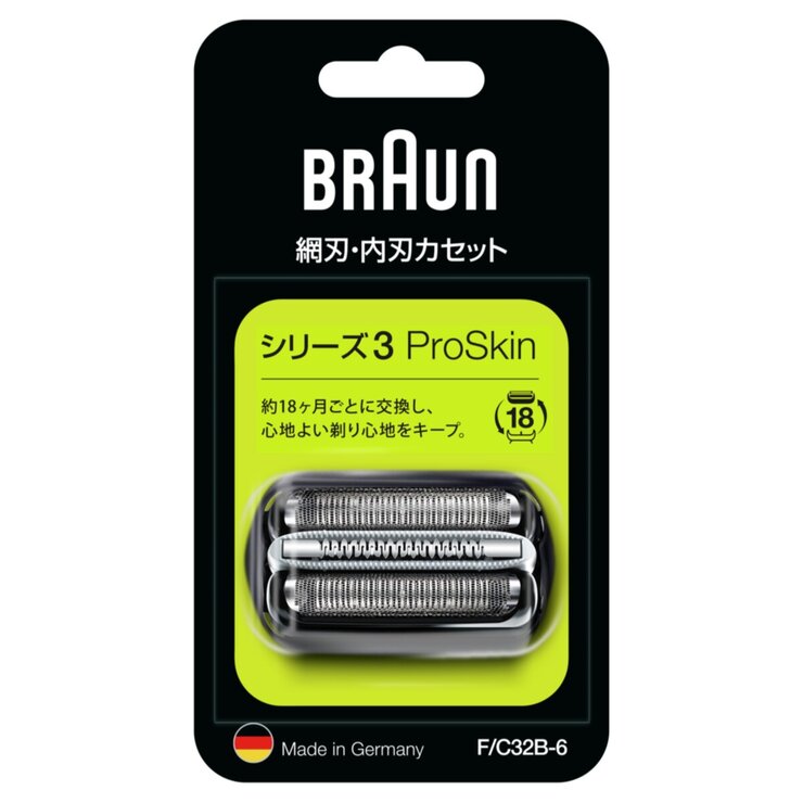 ブラウン 電気シェーバー用替刃 シリーズ3用 F/C32B-6 ブラウン 電気シェーバー用替刃 シリーズ3用 F/C32B-6