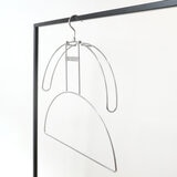 チャナカンパニー Balmy Hanger（バルミーハンガー） GHOST HANGER（ゴーストハンガー） 2本セット TP-GST01-42SLV-2ST