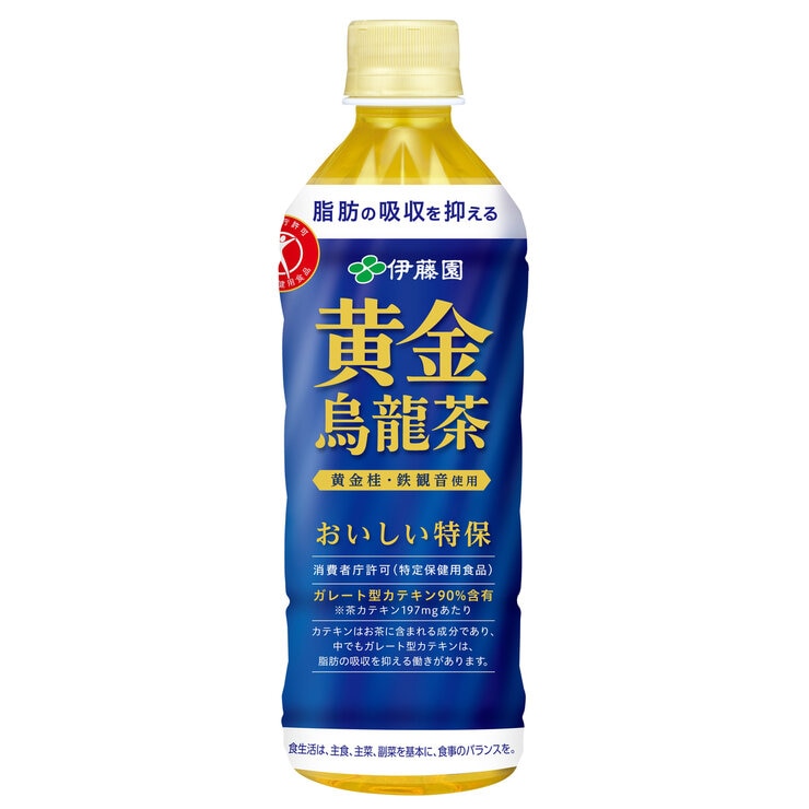 特保 黄金烏龍茶 500ml x 24本 特保 黄金烏龍茶 500ml x 24本