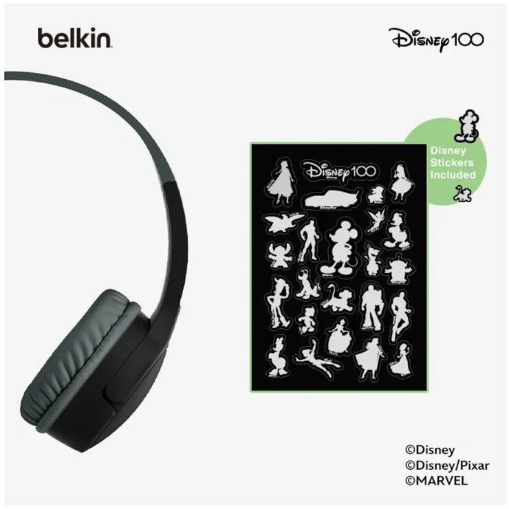 Belkin 子供用ワイヤレスヘッドホン (ディズニー創立100年限定モデル) Belkin 子供用ワイヤレスヘッドホン (ディズニー創立100年限定モデル)