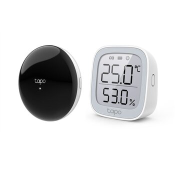 TP-Link Tapo T315 スマートデジタル温湿度計/ スマートリモコン＆ハブ Tapo TH11セット 温度計 湿度計 高精度