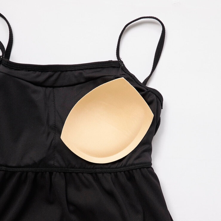 オーシャンパシフィック レディース 水着4点セット ブラック M