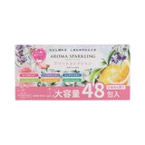 アロマ スパークリング 6種の天然アロマ 瞬間発泡入浴剤 48包入り アロマ スパークリング 6種の天然アロマ 瞬間発泡入浴剤 48包入り