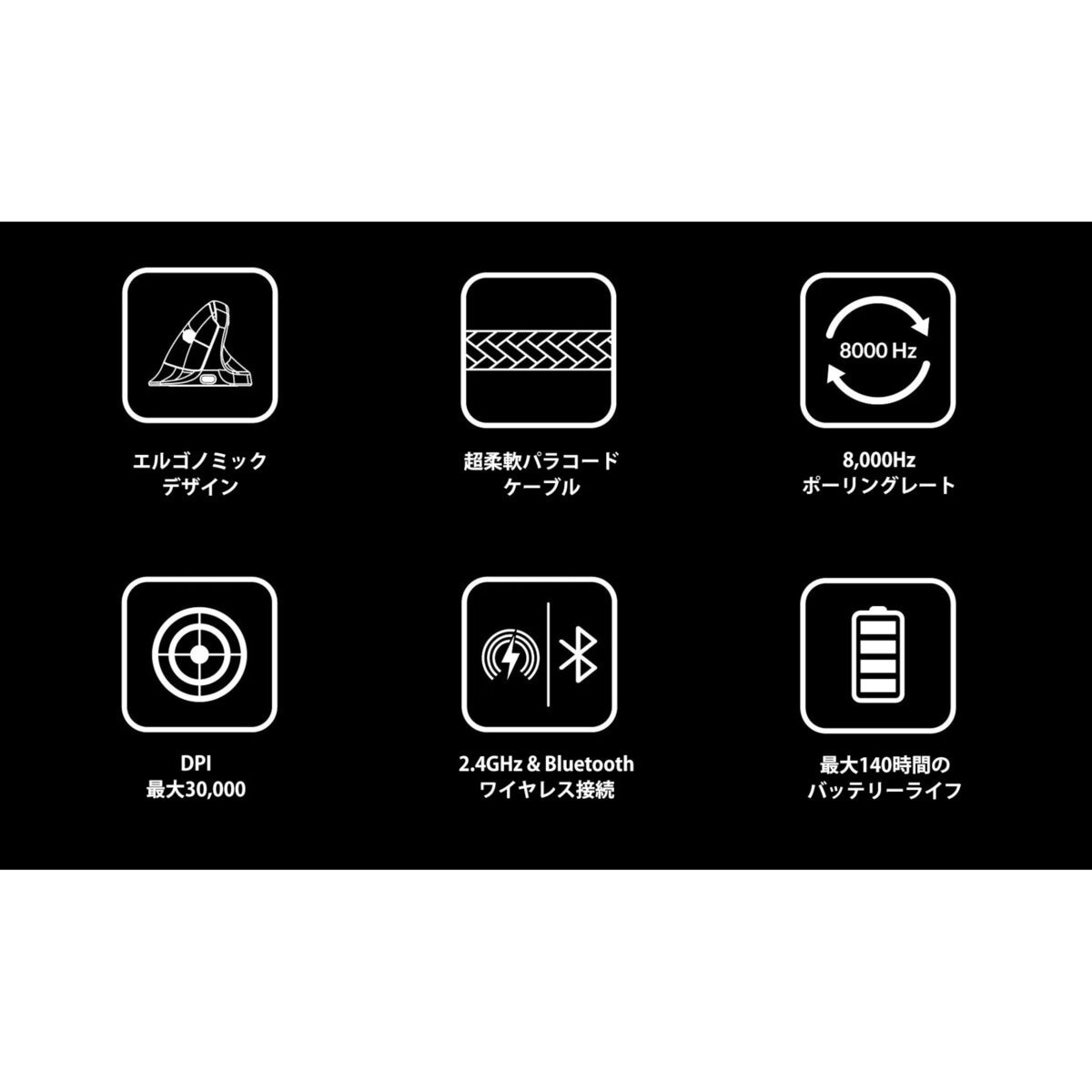 Keychron / M5 ワイヤレスマウス / ブラック