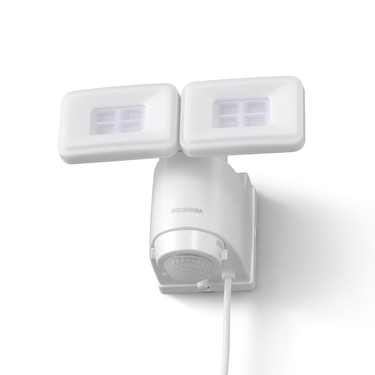 アイリスオーヤマ AC式LED防犯センサーライト パールホワイト LSL-ACTN-2400