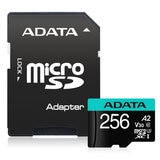 ADATA microSD 256GB UHS-I U3 V30S A2 AUSDX256GUI3V30SA2-RA1