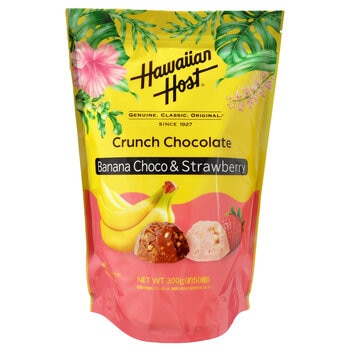 ハワイアンホースト バナナチョコ&ストロベリークランチ アソート 300g