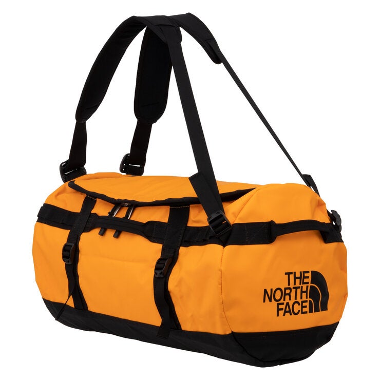 新品未使用THE NORTH FACE ベースキャンプ ダッフルバッグ オレンジ ザ・ノース・フェイス ベースキャンプダッフルバッグ Sサイズ