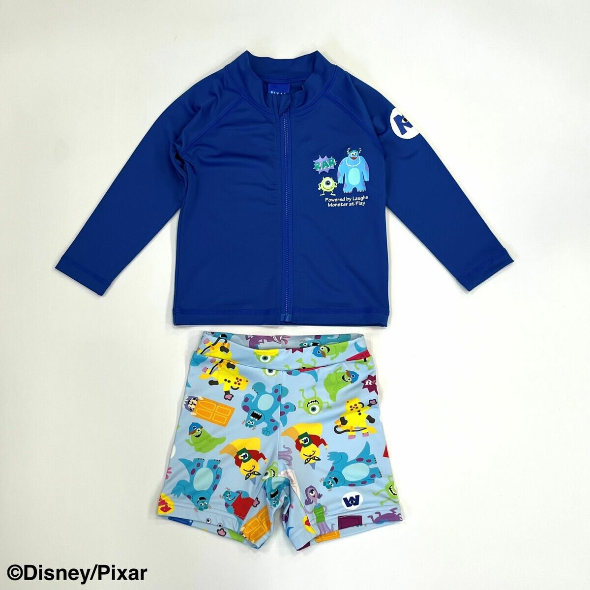 ディズニー/キッズ 水着2点セット/ モンスターズ・インク 100