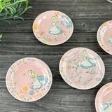 不思議の国のアリス 小皿 5枚 不思議の国のアリス 小皿 5枚