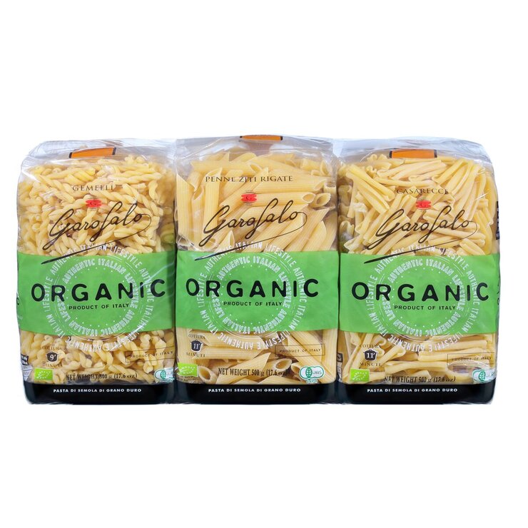 ガロファロ オーガニック バラエティ パスタ 500g x 6袋 ガロファロ オーガニック バラエティ パスタ 500g x 6袋
