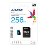 ADATA microSD 256GB UHS-I U3 A1 2枚セット AUSDX256GUICL10A1-RA1/2SET
