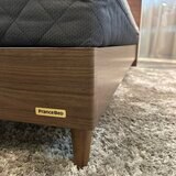 フランスベッド CCⅡベッドフレーム セミシングル ミディアムブラウン