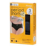 アツギ ピリオドショーツ 3枚組 M