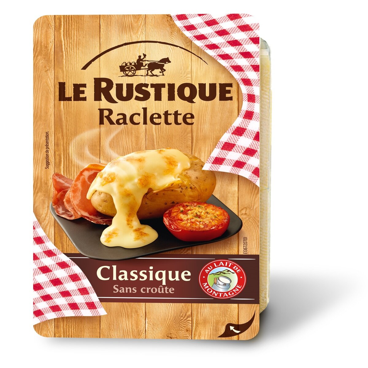 リュ・リュスティック ラクレットスライス 350g