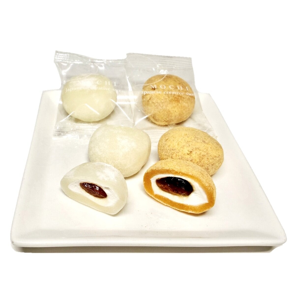 千年屋 ひとくち大福 黒蜜きな粉&みたらし 260g x 4袋