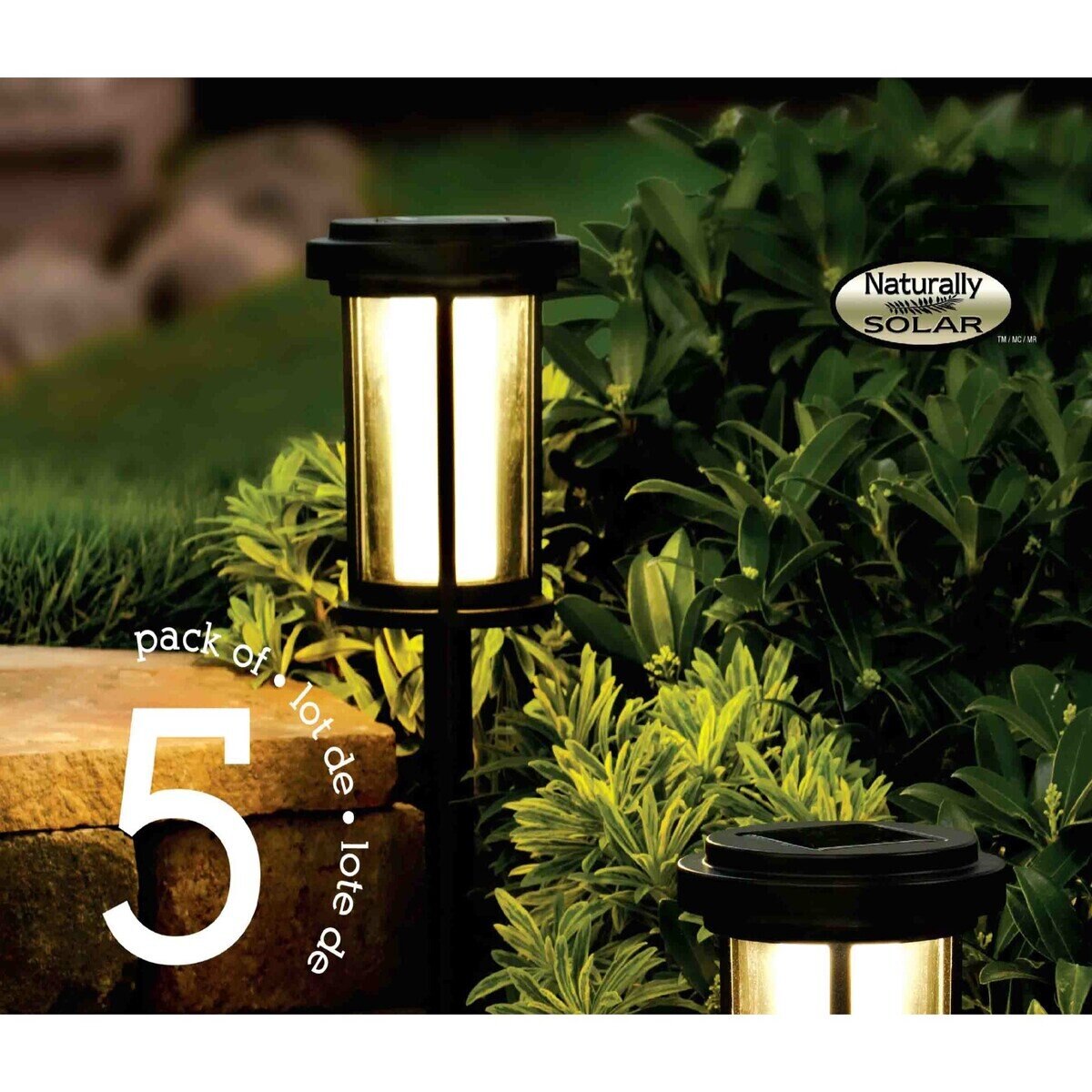 LED ソーラーライト 5本セット | Costco Japan