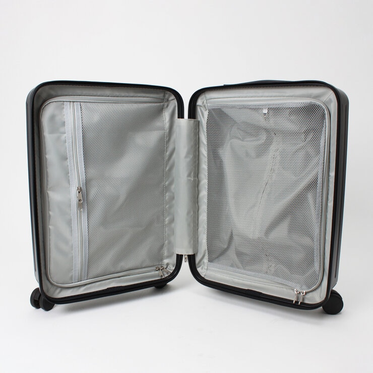 エース イグザクト 機内持込みサイズ スーツケース （拡張機能付き）ミッドナイトブルー