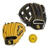 親子キャッチボールグローブセット やわらかボール付 大人-左投げ, 子供-右投げ 福岡ソフトバンクホークス