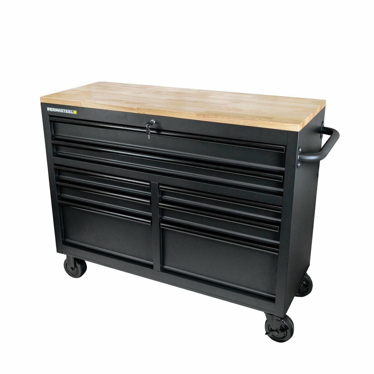 Permasteel 46インチ ウッドトップ ワークベンチ Permasteel 46インチ ウッドトップ ワークベンチ