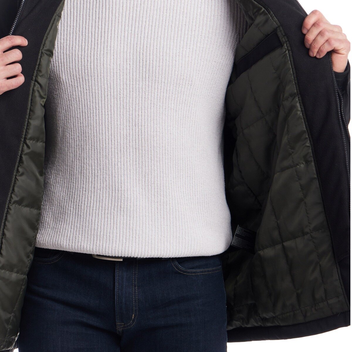 WEATHERPROOF メンズ ストレッチ ジャケット ブラック M