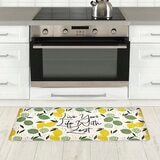 NIKE GRAVITY キッチンマット 50cm × 99cm レモン＆ライム