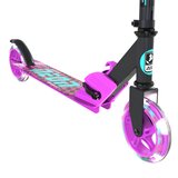 ネオンAPEX タイヤが光るキックボード ピンク