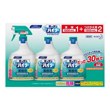 キッチン泡ハイター 本体1000ml + 付替1000ml x 2個 キッチン泡ハイター 本体1000ml + 付替1000ml x 2個