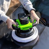 【2AHバッテリー同梱、充電器別売】Greenworks 24V 254mm (10") バファー