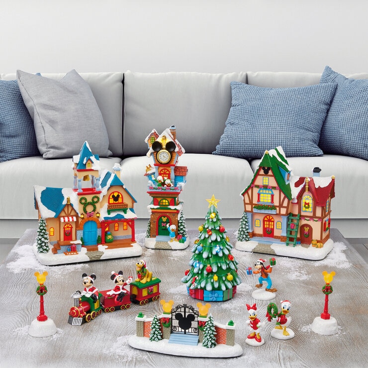 ディズニークリスマスビレッジ 13ピースセット ディズニークリスマスビレッジ 13ピースセット
