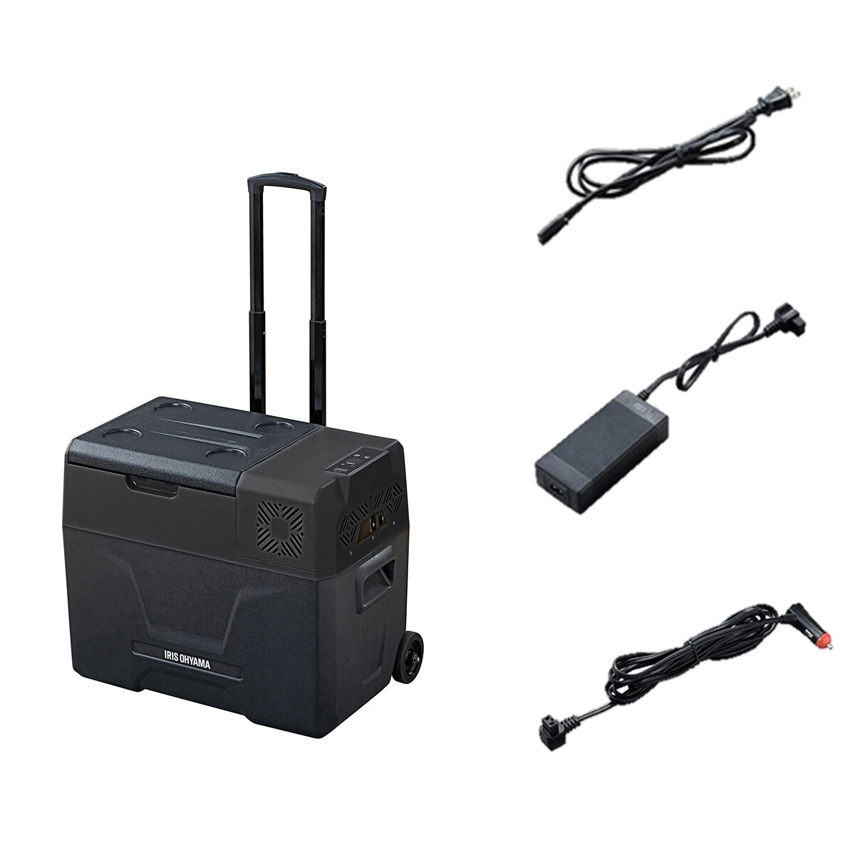 アイリスオーヤマ ポータブル冷蔵冷凍庫 40L IPD-4A-B