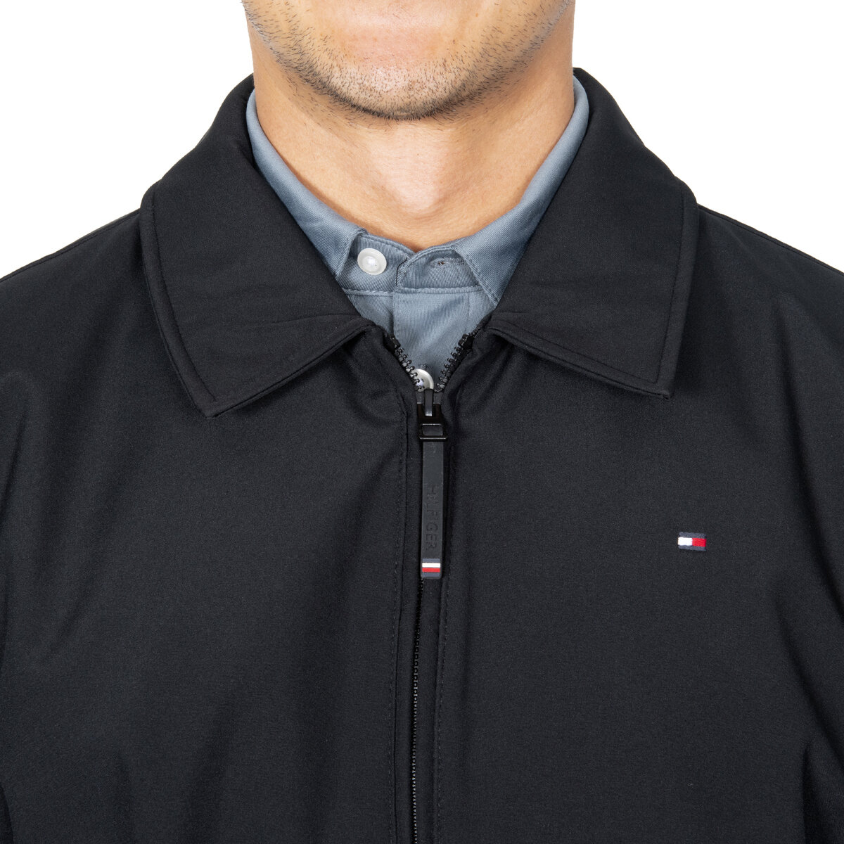 トミーヒルフィガー メンズ ジャケット ブラック L