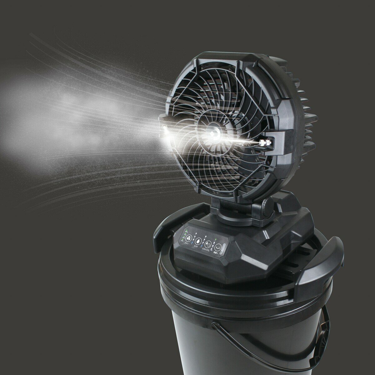 大進 充電式ミストファン25L DMF-25L