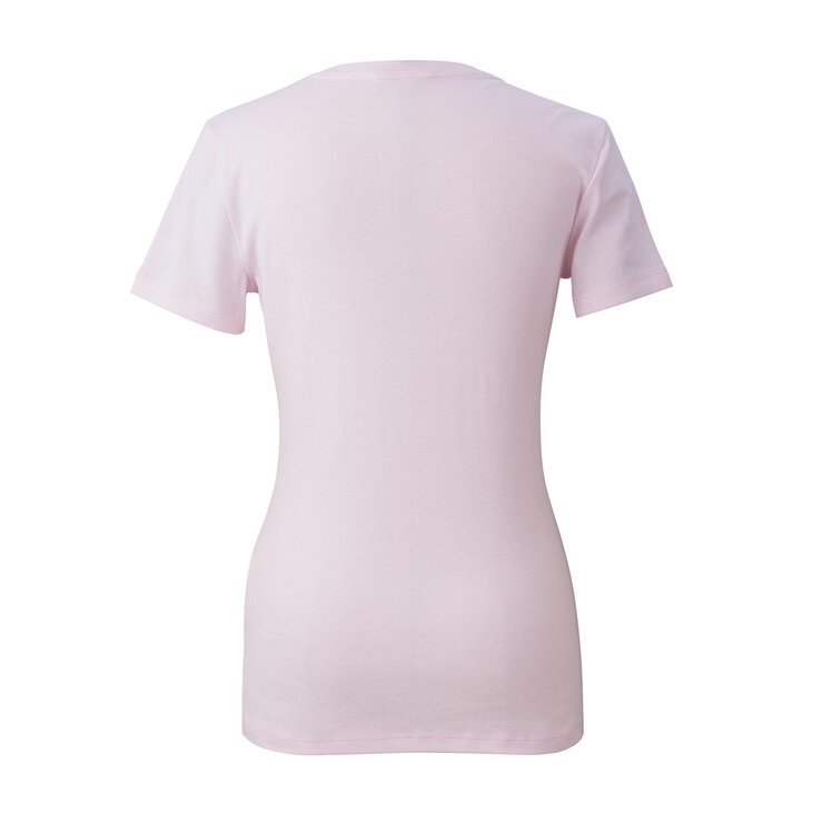 トミーヒルフィガー レディース クルーネック Tシャツ ライトピンク L