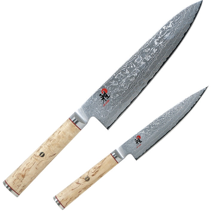 10%値引き【新品・未開封】ミヤビ（MIYABI）5000MCD包丁二本セット MIYABI 5000MCD 包丁 2本 セット 34373-002-0 | Costco Japan