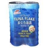 マルハニチロ 国内生産 ツナフレーク ライトミート 80g x 18缶パック