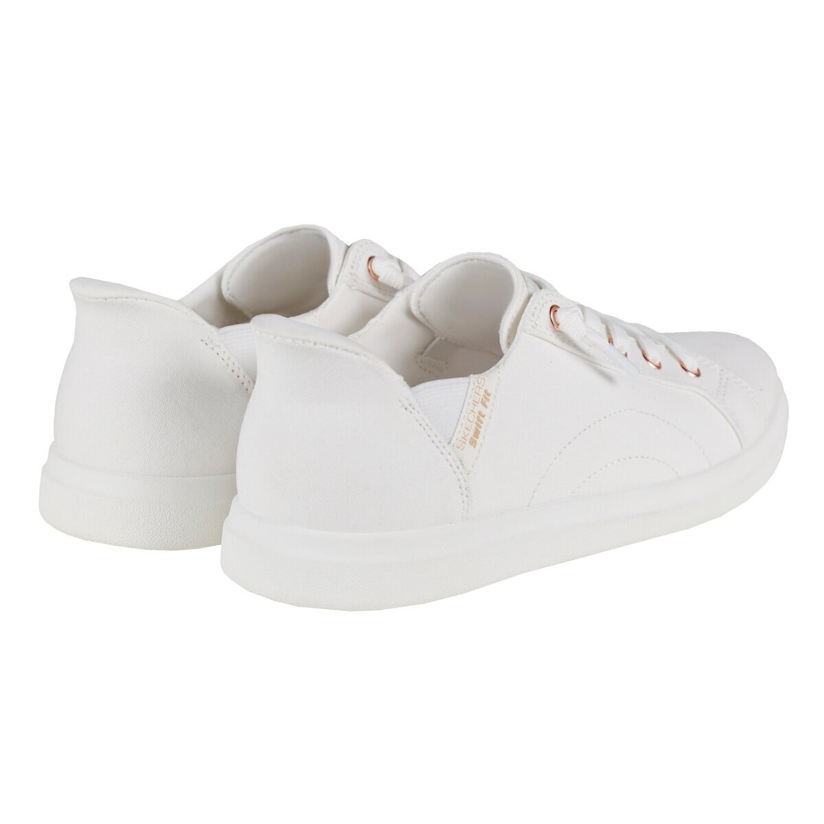 スケッチャーズ ウィメンズ ボブス D ヴァイン ホワイト 23.5cm