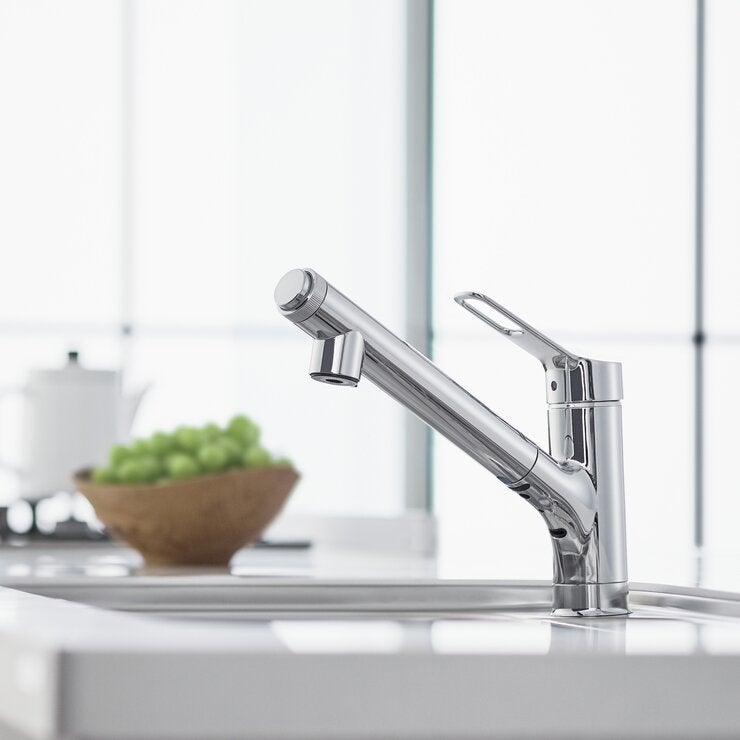 LIXIL ハンドシャワー付浄水器内蔵型シングルレバー混合水栓 (ワンホールタイプ) RJF-971Y LIXIL ハンドシャワー付浄水器内蔵型シングルレバー混合水栓 (ワンホールタイプ) RJF-971Y